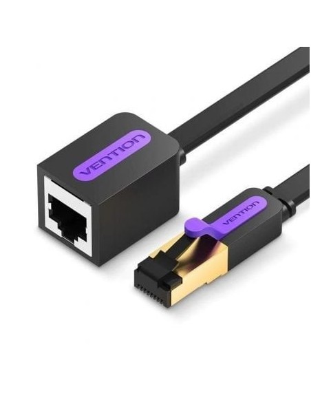 Cable Alargador de Red RJ45 UTP Vention ICBBL Cat.7/ 10m/ Negro