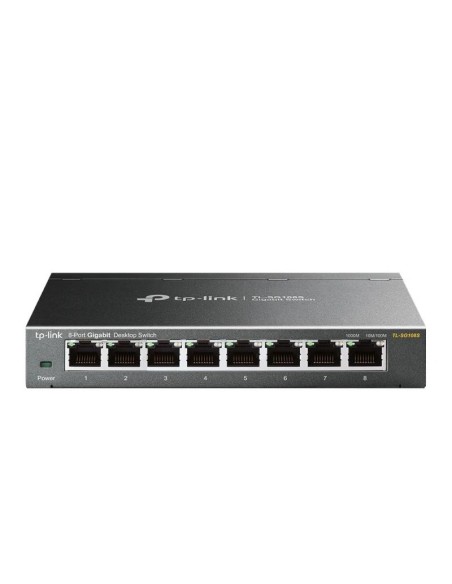 TP-Link TL-SG108S Switch 8xGB RJ45 Metal