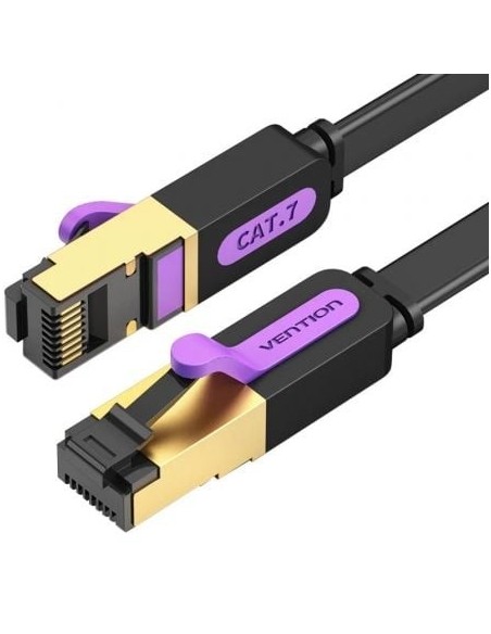 Cable de Red RJ45 SFTP Vention ICDBI Cat.7/ 3m/ Negro