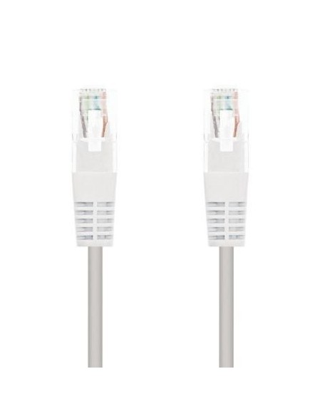 Cable de Red RJ45 UTP Nanocable 10.20.0102-W Cat.5e/ 2m/ Blanco
