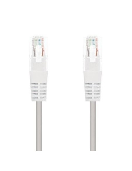 Cable de Red RJ45 UTP Nanocable 10.20.0103-W Cat.5e/ 3m/ Blanco