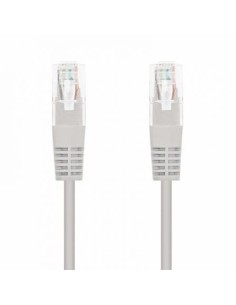Cable de Red RJ45 UTP Nanocable 10.20.0400-L30 Cat.6/ 30cm/ Gris