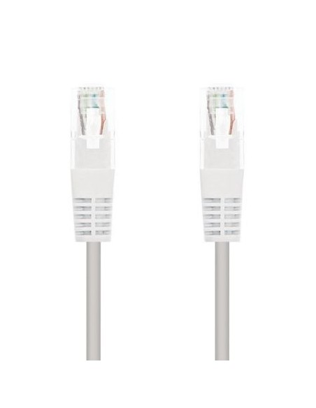 Cable de Red RJ45 UTP Nanocable 10.20.0403-W Cat.6/ 3m/ Blanco