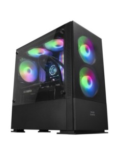 Mars Gaming Caja MCZ PREMIUM M-ATX 2X FRGB Negra