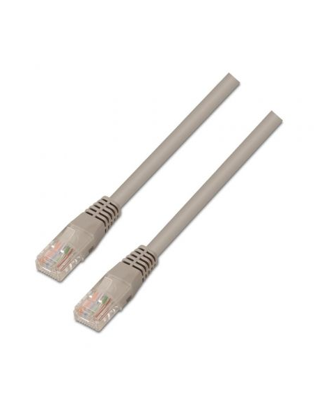 Cable de Red RJ45 UTP Nanocable 10.20.0110 Cat.5/ 10m/ Gris