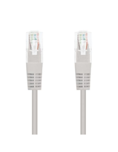 Cable de Red RJ45 UTP Nanocable 10.20.0401 Cat.6/ 1m/ Gris