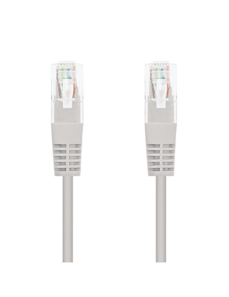 Cable de Red RJ45 UTP Nanocable 10.20.0401 Cat.6/ 1m/ Gris