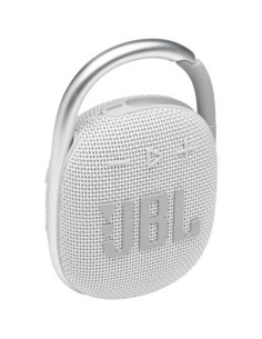 Altavoz con Bluetooth JBL Clip 4/ 5W/ 1.0/ Blanco