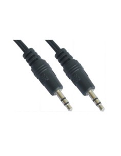 Nanocable Cable Audio, Jack 35/M-M, negro, 5 M