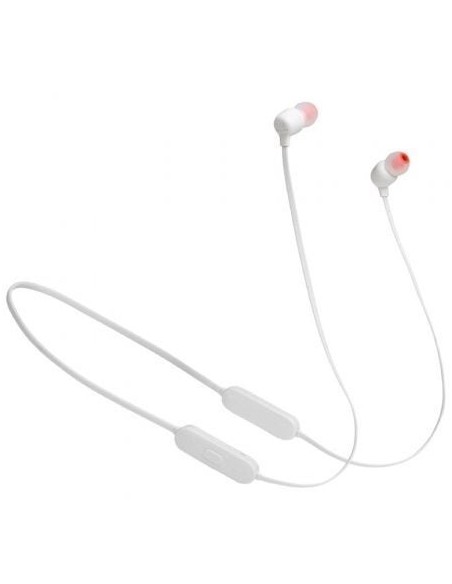 Auriculares Inalámbricos Intrauditivos JBL Tune 125BT/ con Micrófono/ Bluetooth/ Blancos