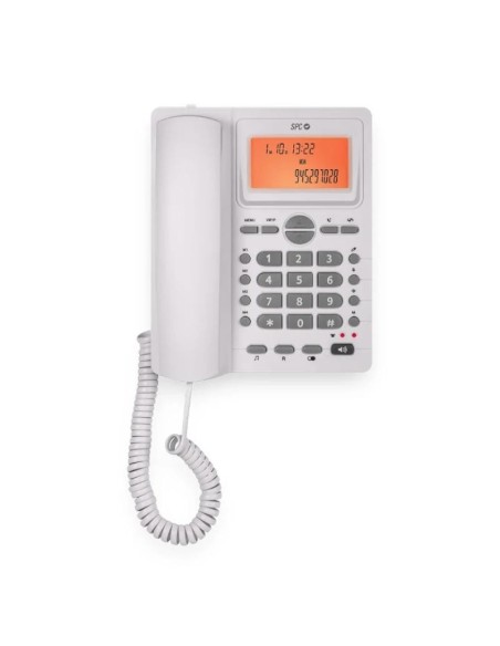 SPC 3612B Telefono OFFICE ID 2 LCD Blanco