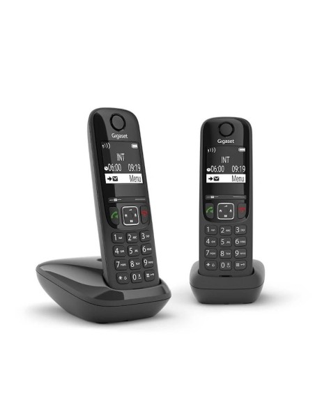 Gigaset AS690 Inalámbrico DECT DUO Negro