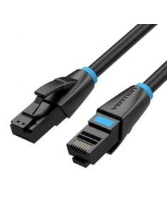 Cable de Red RJ45 26AWG UTP Vention IBKBK Cat.6A/ 8m/ Negro