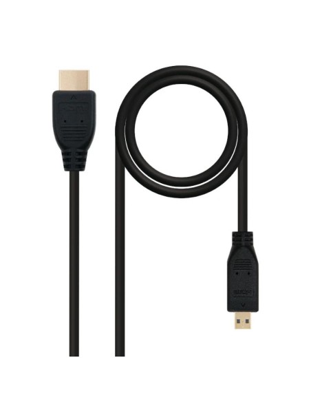 Nanocable Cable Micro HDMI V14  A/M 1,8 M