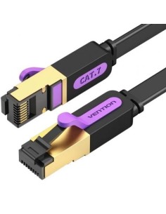 Cable de Red RJ45 STP Vention ICABK Cat.7/ 8m/ Negro
