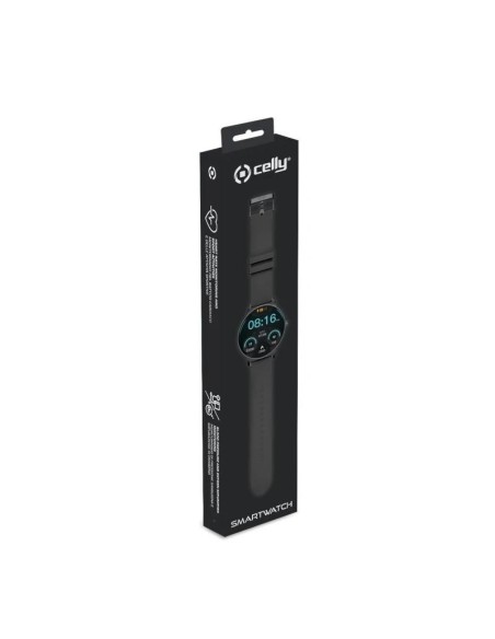 Celly Smartwatch Redondo Funcion Llamada Negro