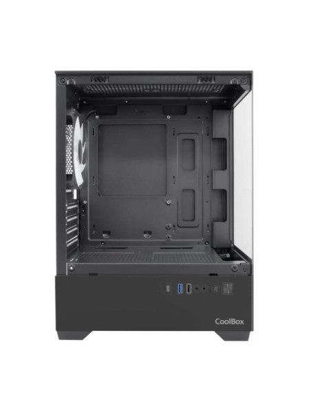 Coolbox Caja Gaming MATX GM200 V.Lite S.FTE ARGB N
