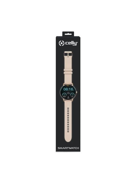 Celly Smartwatch Redondo Funcion Llamada Rosa