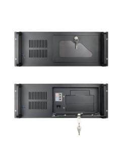 Tooq Caja RACK-406N-USB3 4U 19" ATX Sin F.A Negro