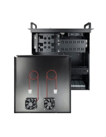 Tooq Caja RACK-406N-USB3 4U 19" ATX Sin F.A Negro