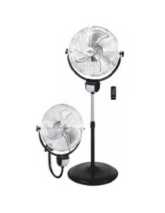 Ventilador 2 en 1 Orbegozo PWS 3050/ Pie/ Pared/ 120W/ Aspas 120cm/ 3 velocidades