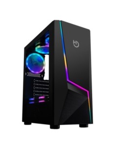 Hiditec Semitorre V20 PRO ARGB CRISTAL TEMPLADO