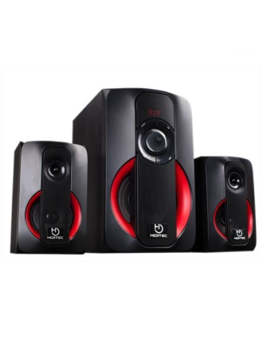 Altavoces con Bluetooth Hiditec H400/ 80W/ 2.1