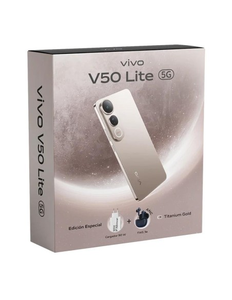 VIVO V50 Lite 5G 6'77" 8Gb 256Gb Gold Bundle