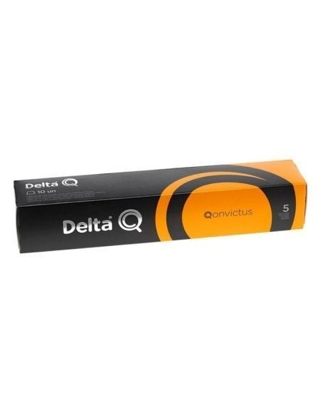 Cápsula Delta Qonvictus para cafeteras Delta/ Caja de 10