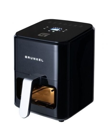 Freidora por Aire Airfryer / Sin Aceite Grunkel Black Easy Fryer/ 1200W/ Capacidad 4L
