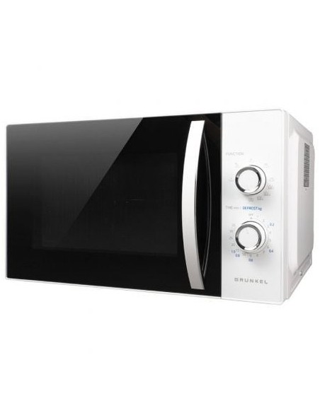Microondas Grunkel MWG-25MA/ 800W/ Capacidad 25L/ Función Grill/ Blanco