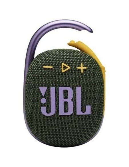 Altavoz con Bluetooth JBL Clip 4/ 5W/ 1.0/ Verde