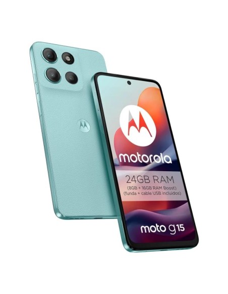Motorola Moto G15 4G 6'7" 8Gb 512Gb Salt Air