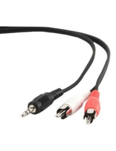 Gembird Cable Audio 35mm(M) a 2 RCA(M) 25 Mts