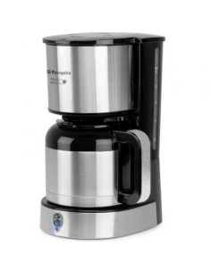 Cafetera de Goteo Orbegozo CG 5020/ 12 Tazas/ Plata