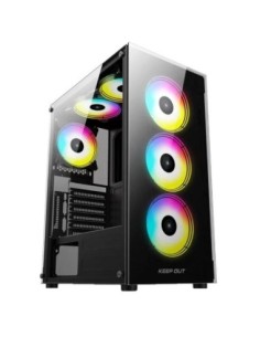 Keep Out Caja ATX XC-210 Glass Black USB3.0 2