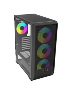 Keep Out Caja Atx XC-501 Mesh Black Usb3.0+type c 2
