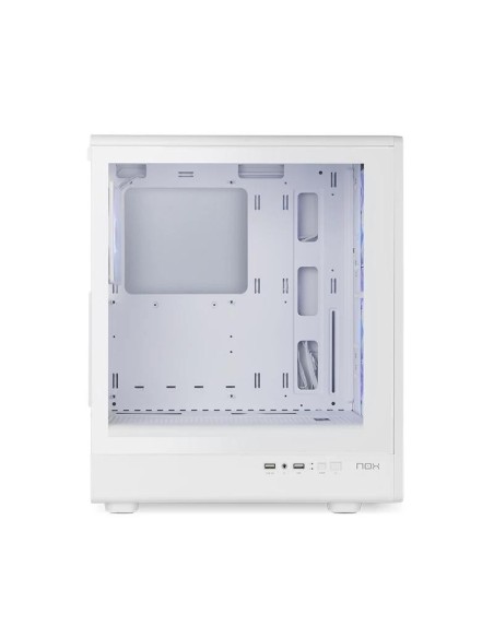 NOX Semitorre INFINITY IOTA ARGB Blanco USB 3.0