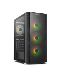 NOX Semitorre HUMMER AERO Hyperflow ARGB Negro