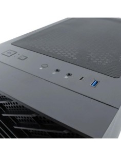 Coolbox Caja Gaming ATX GA300 GRIDLINE Black 2