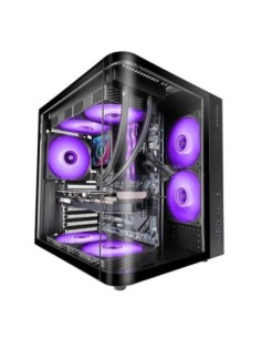 MARS GAMING Semitorre ATX MCCURV negra