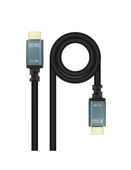 Nanocable Cable HDMI 21 IRIS 8K M/M, 2 metros