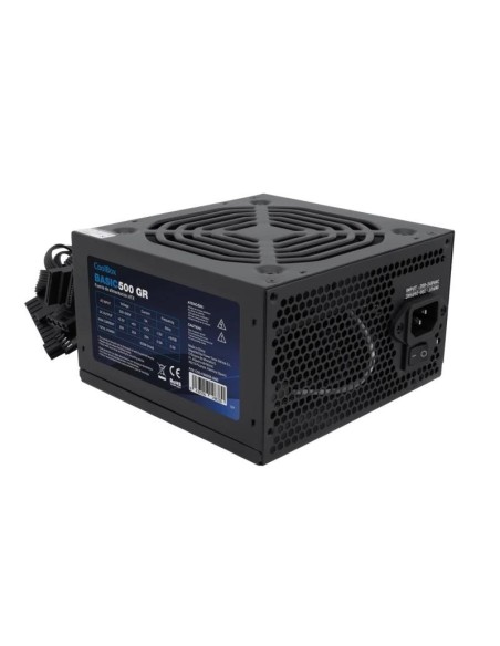 CoolBox Fuente.Alim 20+4 pin ATX BASIC 500W