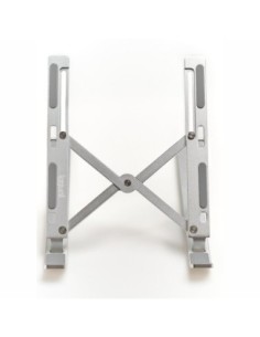iggual Soporte elevador plegable portátil 17 plata
