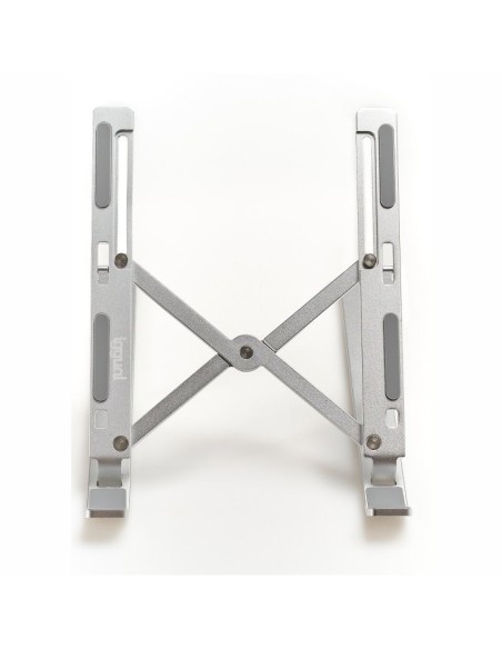 iggual Soporte elevador plegable portátil 17 plata