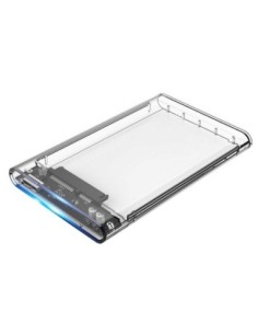 CoolBox Caja HDD 25" SCT-2533 USB30 Transparente