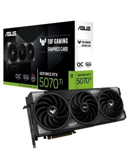 Tarjeta Gráfica Asus TUF Gaming GeForce RTX 5070 Ti OC/ 16GB GDDR7