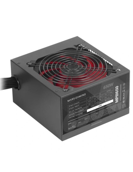 MARS GAMING Fuente Alimentacion MPIII 650W.Silent