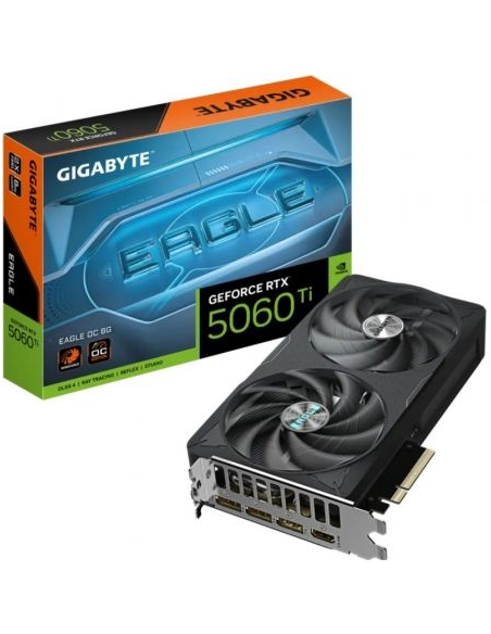 Tarjeta Gráfica Gigabyte GeForce RTX 5060 Ti Eagle OC/ 8GB GDDR7
