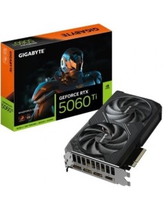 Tarjeta Gráfica Gigabyte GeForce RTX 5060 Ti WindForce OC/ 8GB GDDR7